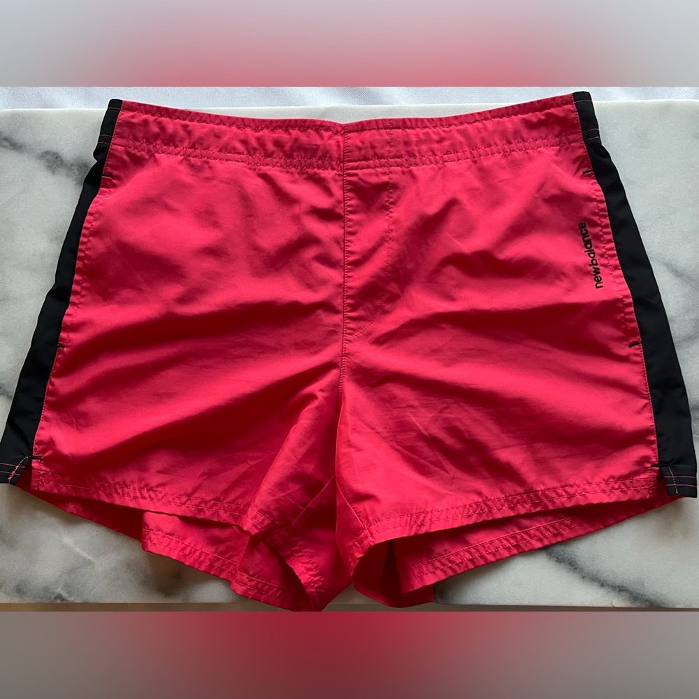 New Balance Red and Black Running / Workout Shorts